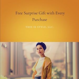Free Surprise Gift with Every Purchase